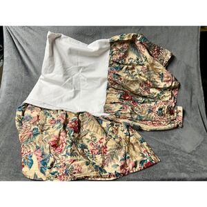 CAL KING Ralph Lauren Tangier Floral Bed Skirt Dust Ruffle California RL Lauren